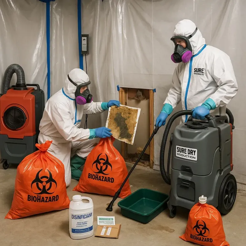 Contaminated Water Handling Protocols process in Mendon, VT